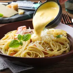Szybki i prosty sos serowy do spaghetti – idealny na każdą okazję