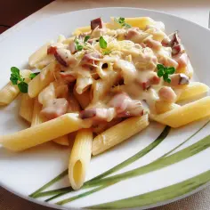Pyszna carbonara z penne – łatwy przepis na włoską klasykę