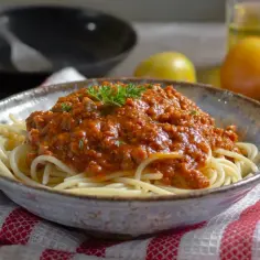 Ile kcal ma spaghetti bolognese z makaronem? Zaskakujące kalorie!