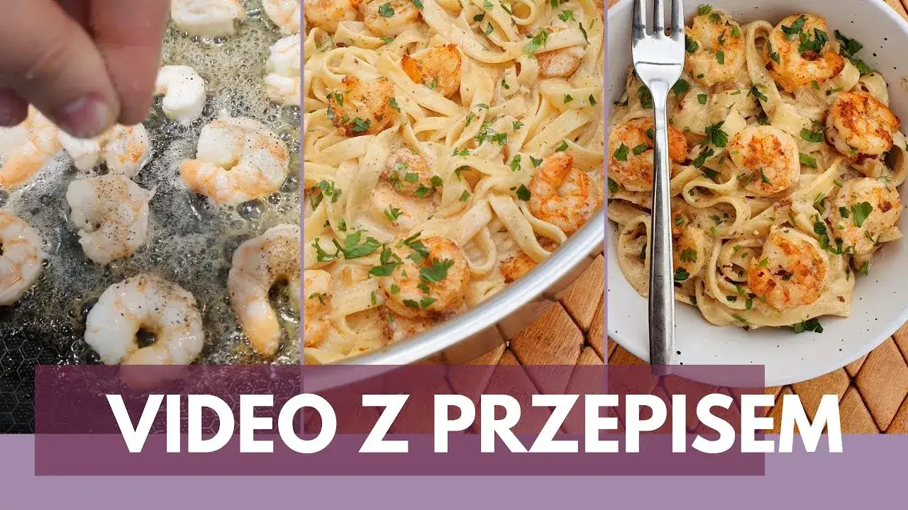 Zdjęcie Jak zrobić krewetki z makaronem w sosie – pyszne przepisy krok po kroku